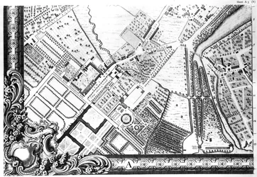 Un mapa de Chelsea, 1746